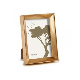 Cornice Portafoto WPC0235MG-1 Dorato Vetro Plastica (6 Unità)