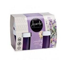Set Deodorante per Ambienti Acorde 1165-LAVANDA Lavanda Gel (24 Unità)