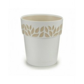 Vaso Autoirrigante Stefanplast Cloe Bianco Plastica 19 x 19 x 19 cm (12 Unità)