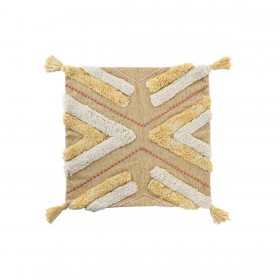 Fodera per cuscino DKD Home Decor Giallo 50 x 1 x 50 cm
