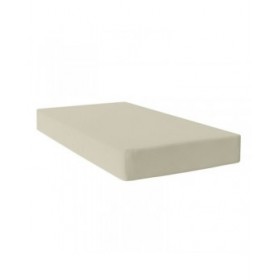 Lenzuolo con angoli aderenti HappyFriday Basic Beige 90 x 200 x 32 cm
