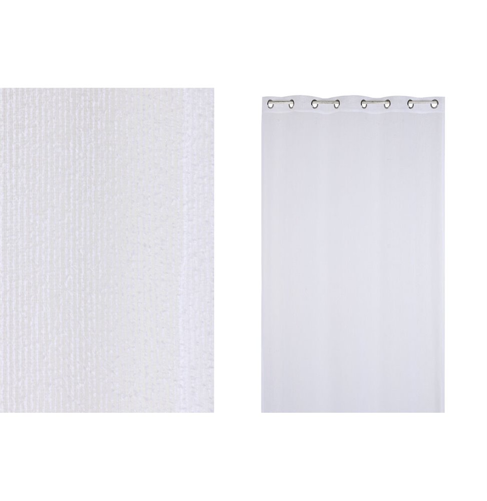 Scopino per il Bagno DKD Home Decor 9 x 9 x 35,5 cm Naturale Bianco polipropilene