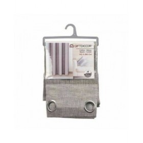 Tenda Bianco Grigio 140 x 0,1 x 260 cm (6 Unità)