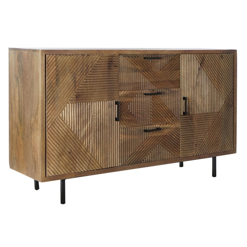 Credenza DKD Home Decor Naturale Metallo Legno di mango (145 x 40 x 86 cm)