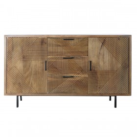 Credenza DKD Home Decor Naturale Metallo Legno di mango (145 x 40 x 86 cm)