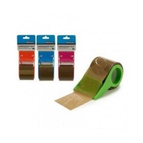 Dispenser per nastro adesivo 5,5 x 15 x 5,5 cm (24 Unità)