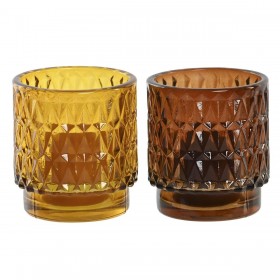 Set di Candele DKD Home Decor 36 g Città (2 Unità) (12 Unità)