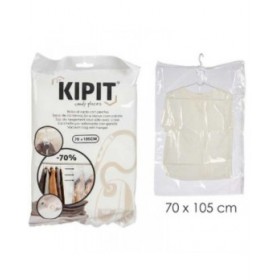 Sacchetti sottovuoto Kipit 58097 Trasparente Polietilene Plastica 70 x 105 cm (12 Unità)