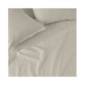 Lenzuolo con angoli aderenti HappyFriday Basic Beige 90 x 200 x 32 cm