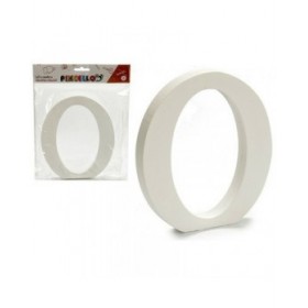 Lettera Pincello O Bianco Legno 1,8 x 21 x 17 cm (12 Unità)