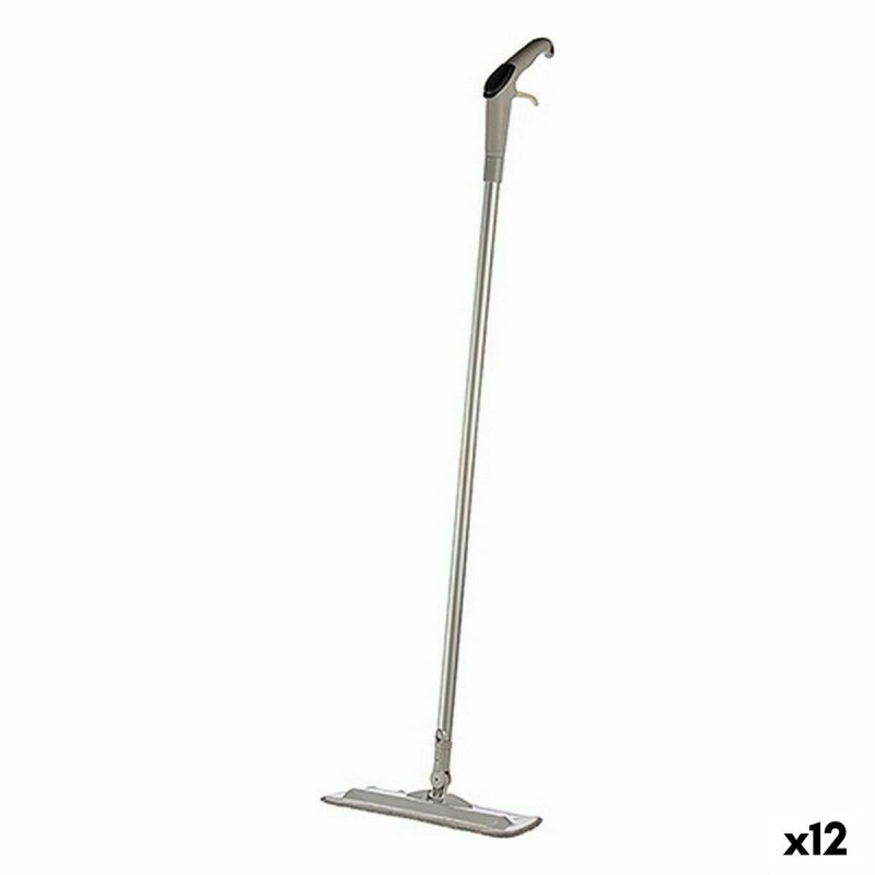 Mocio Triplo con Nebulizzatore Kipit HW225 Acciaio inossidabile Plastica 14 x 40 x 128 cm (12 Unità)