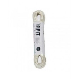 Corda per Stendere Kipit HH023C(S/C) Bianco PVC 30 m (12 Unità)