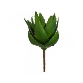 Pianta Decorativa Ibergarden YD181153 Plastica Aloe Vera 13 x 24,5 x 14 cm (6 Unità)