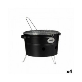 Barbecue Portatile Ferro Zinco 35 x 21 x 42 cm (4 Unità)
