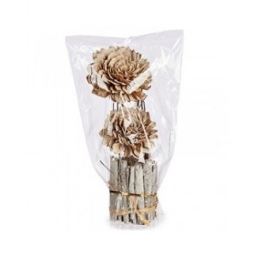Fiore Decorativo Naturale 13 x 37 x 14 cm (12 Unità)