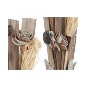 Corpetti Grigio Arancio Rosa Naturale 15 x 35 x 5 cm (48 Unità)