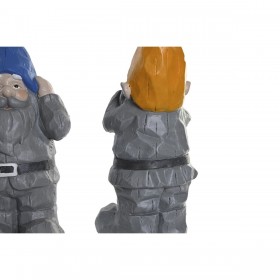 Statua Decorativa DKD Home Decor 25 x 18,3 x 48,2 cm Gnomo Magnesio