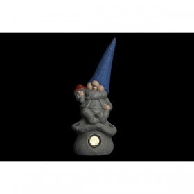 Statua Decorativa DKD Home Decor Gnomo Alluminio 20 x 20 x 50 cm Magnesio (2 Unità)
