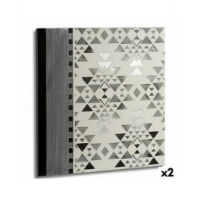 Quadro Etnico 78 x 2,5 x 78 cm (2 Unità)