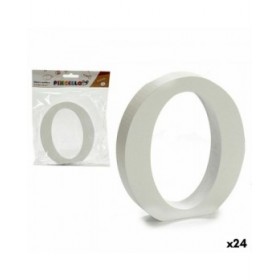 Lettera Pincello O Bianco Legno 2 x 16 x 14,5 cm (24 Unità)
