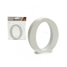 Lettera Pincello O Bianco Legno 2 x 16 x 14,5 cm (24 Unità)