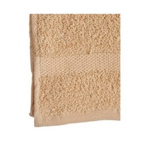 Telo da bagno Berilo 89656 Crema 80 % cotone 20 % Poliestere 30 x 50 cm (12 Unità)