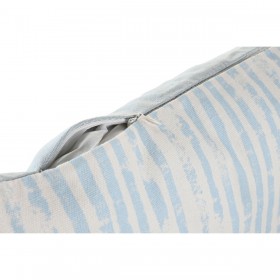 Cuscino DKD Home Decor 50 x 15 x 30 cm Righe Azzurro Bianco Mediterraneo