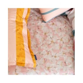 Lenzuolo con angoli aderenti HappyFriday Spring blossom Multicolore 180 x 200 x 32 cm