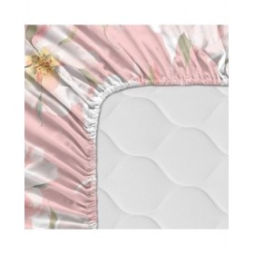 Lenzuolo con angoli aderenti HappyFriday Spring blossom Multicolore 180 x 200 x 32 cm
