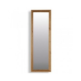 Specchio da parete Canada Marrone Legno Cristallo 48 x 150 x 2 cm (2 Unità)
