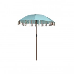 Ombrellone DKD Home Decor Acciaio Alluminio Blu cielo (180 x 180 x 190 cm)