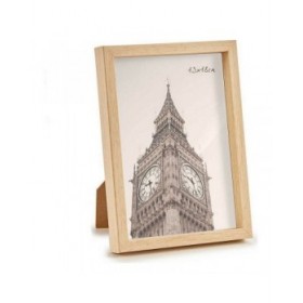 Cornice Portafoto 15,6 x 2 x 20,7 cm Marrone Plastica (6 Unità)