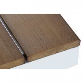 Tavolo da Pranzo DKD Home Decor Esterno Resina Alluminio 200 x 90 x 75 cm