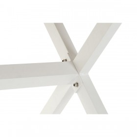 Tavolo da Pranzo DKD Home Decor Esterno Resina Alluminio 200 x 90 x 75 cm