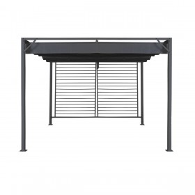 Pergola DKD Home Decor Grigio 300 x 300 x 230 cm Acciaio