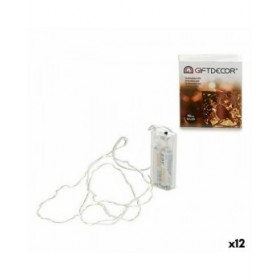 Ghirlanda di Luci LED 90 cm Trasparente (12 Unità)