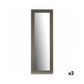 Specchio da parete 13 Argentato 52,5 x 155 x 1,5 cm Rettangolare (2 Unità)