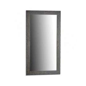 Specchio da parete 77506 Grigio 75,5 x 135,5 x 1,5 cm Rettangolare (2 Unità)