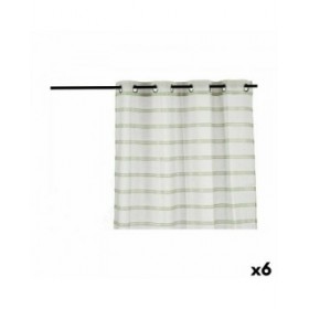 Tenda Righe Verde 140 x 0,1 x 260 cm (6 Unità)