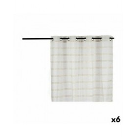 Tenda Righe Beige 140 x 0,1 x 260 cm (6 Unità)