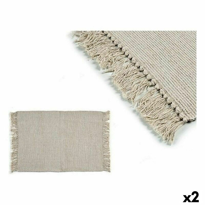 Tappeto Beige 80 x 120 cm (2 Unità)