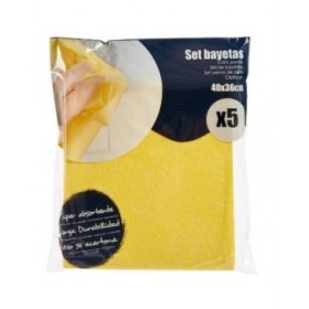 Panni Soffice Giallo 18 x 2,5 x 20 cm (12 Unità)