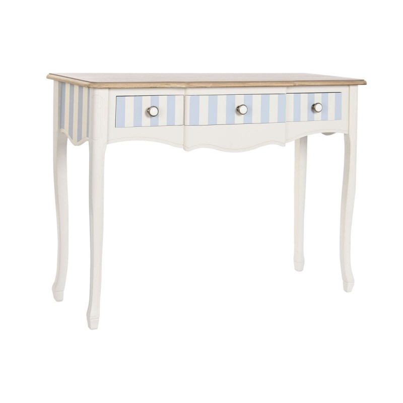 Ingresso DKD Home Decor Ceramica Bianco Blu cielo (110 x 40 x 79 cm)