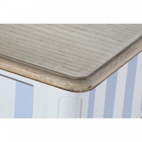 Ingresso DKD Home Decor Ceramica Bianco Blu cielo (110 x 40 x 79 cm)