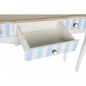 Ingresso DKD Home Decor Ceramica Bianco Blu cielo (110 x 40 x 79 cm)