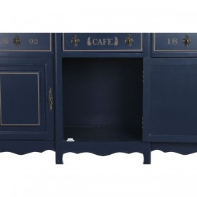Credenza DKD Home Decor Azzurro Marrone Blu Marino Legno di paulownia 120 x 48 x 60 cm 120 x 48 x 90 cm