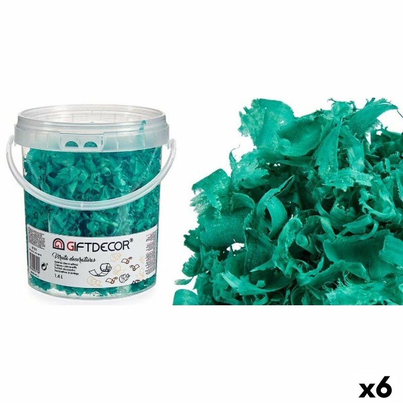 Scaglie decorative 1,4 L Turchese (6 Unità)