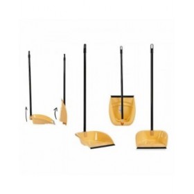 Paletta Pieghevole Crema PVC Metallo 28,5 x 87,5 x 31 cm (12 Unità)