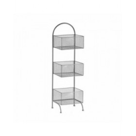 Scaffale Argentato Metallo 20 x 99 x 32,5 cm (4 Unità)
