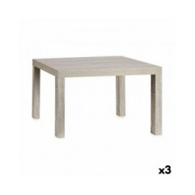 Tavolo aggiuntivo Grigio Legno 50 x 45 x 79 cm (3 Unità)